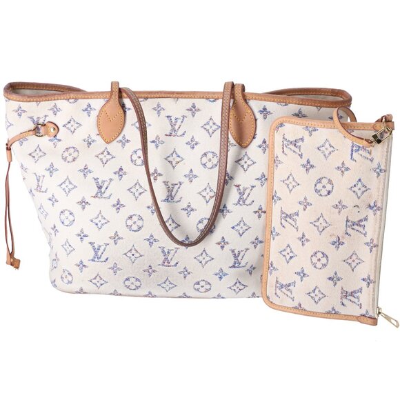 Louis Vuitton Garden Collection Neverfull MM Tote Monogram Jacquard Multicolor - Picture 5 of 10